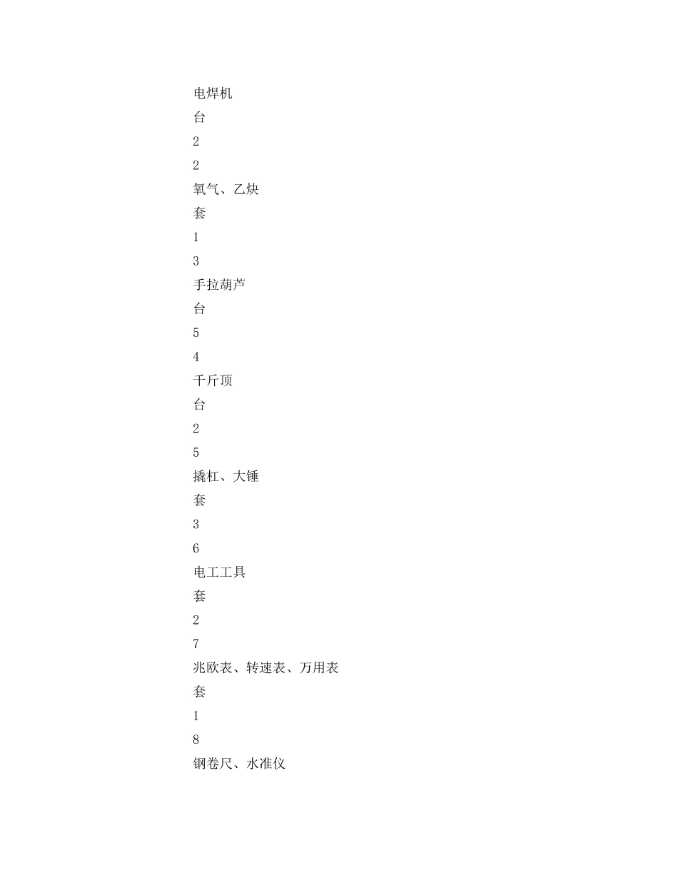 《安全技术》之起重机维护保养施工方案及安全措施 _第2页