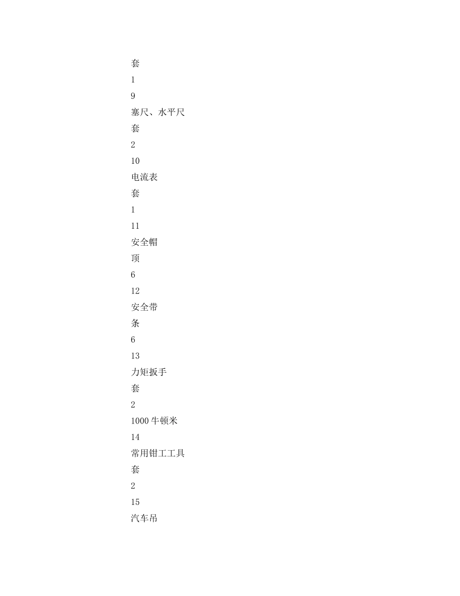 《安全技术》之起重机维护保养施工方案及安全措施 _第3页