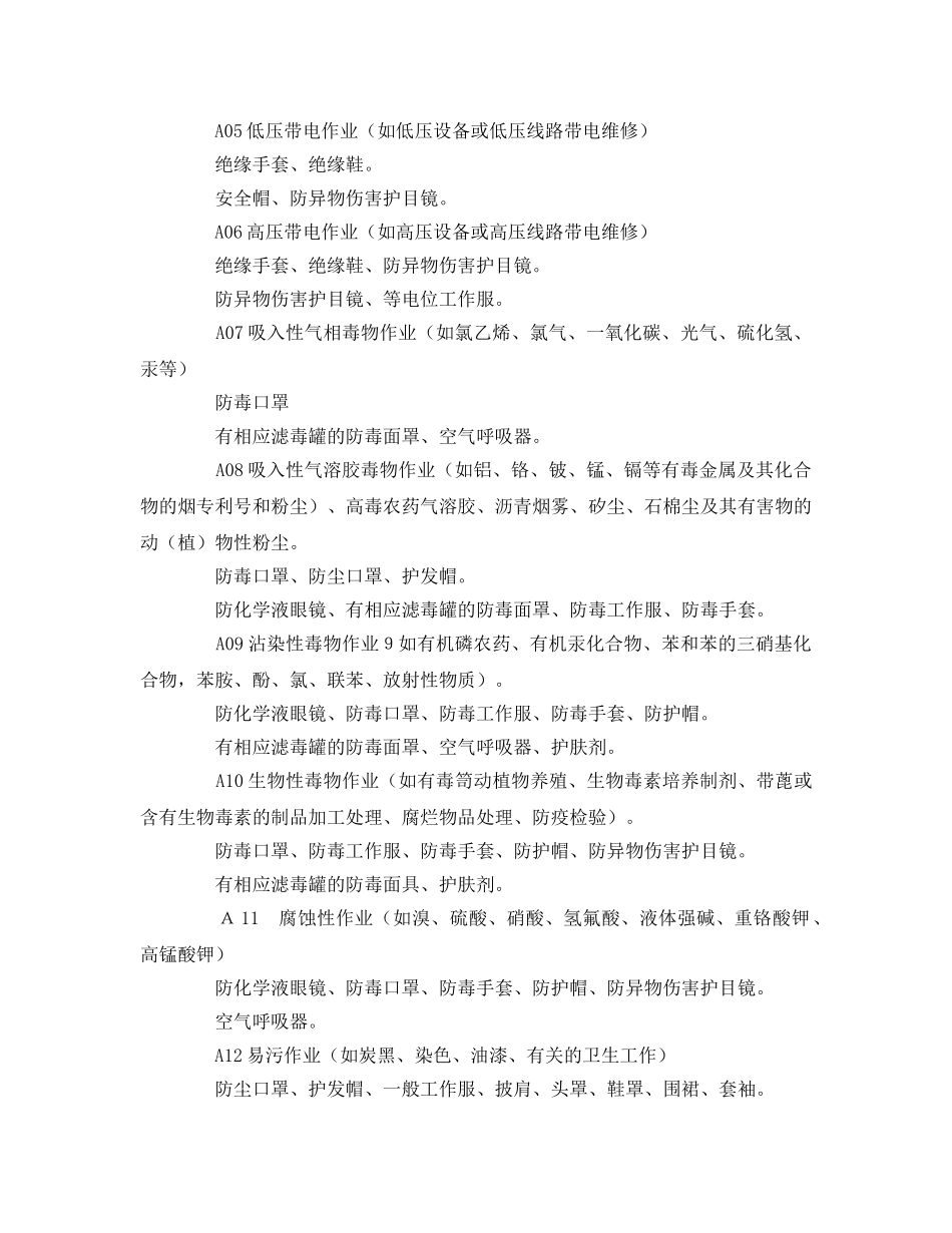 《安全管理职业卫生》之如何选择个人防护用品？ _第2页