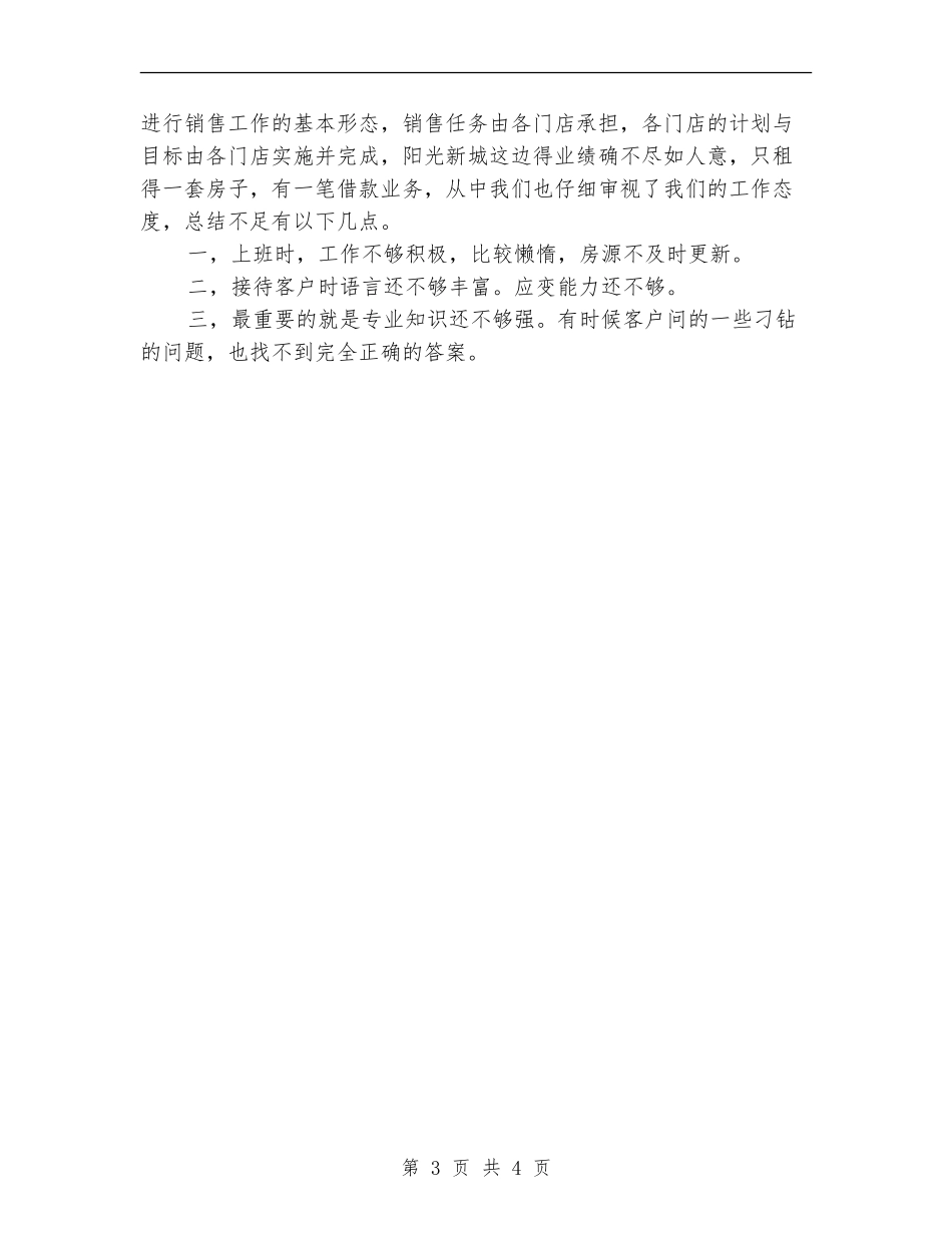 房产中介年终总结范文2024_第3页