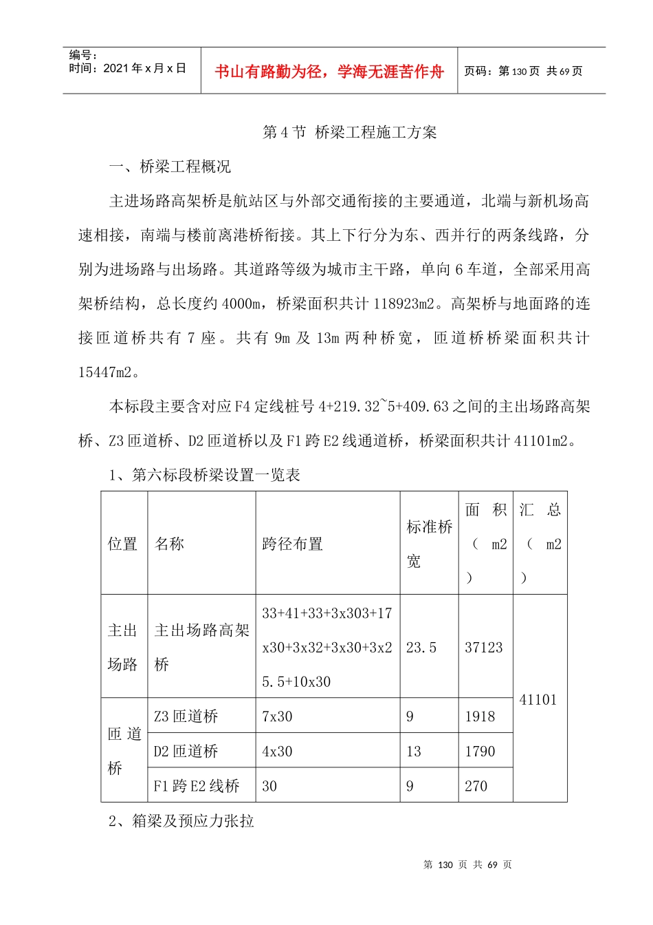桥梁工程施工方案培训资料_第1页
