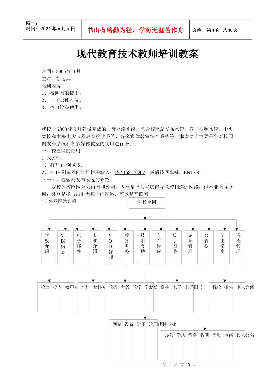 现代教育技术教师培训教案_第1页