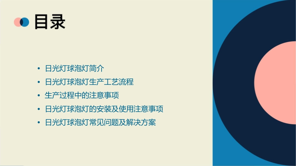 日光灯球泡灯生产工艺及注意事项课件_第2页