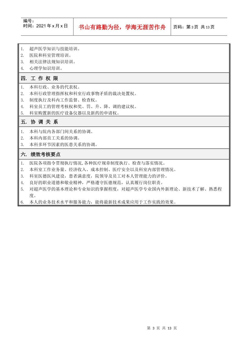 超声科岗位说明书(修改_第3页