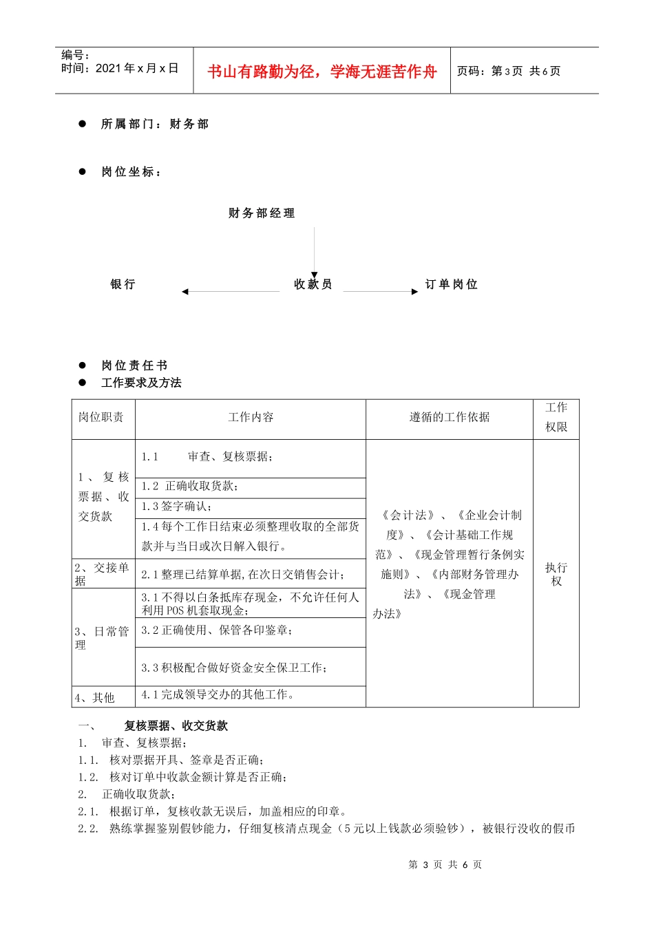 财务岗位工作手册_第3页