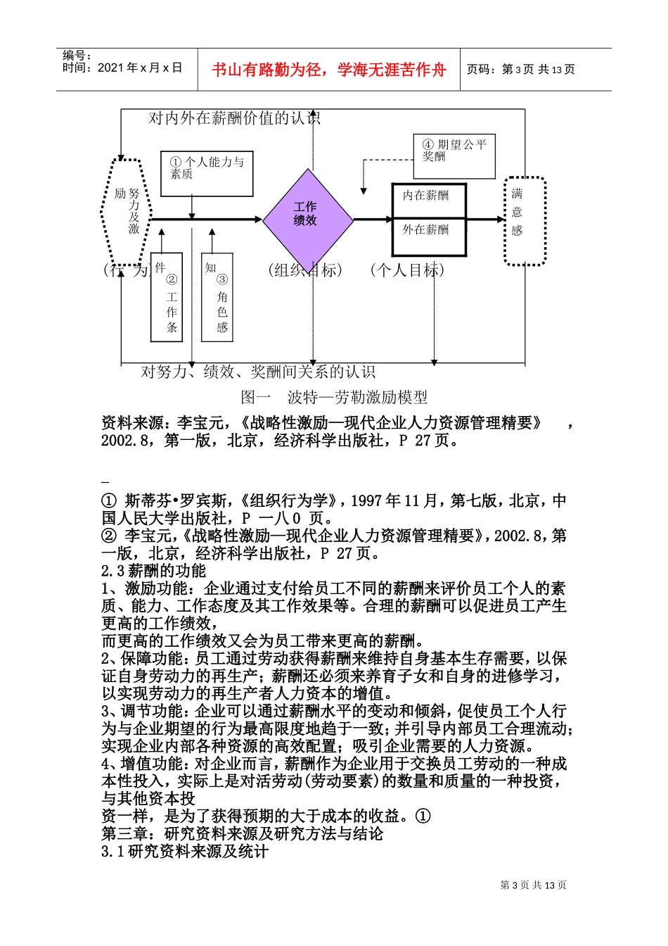 某某企业的薪酬体系分析_第3页