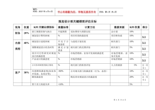 绩效评估工具-3规划设计