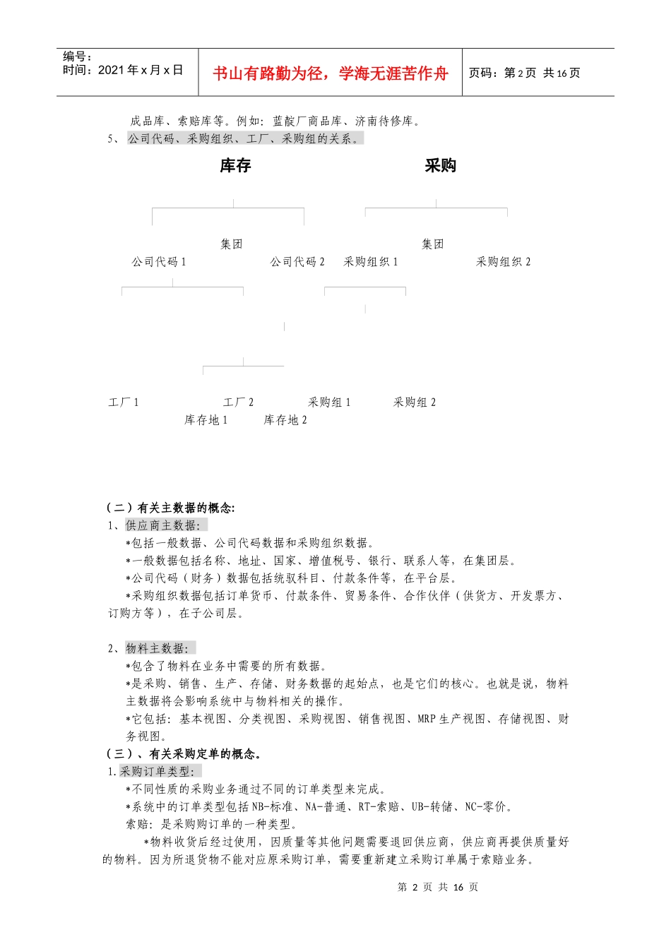 应付帐款与应收帐款基础知识培训_第2页