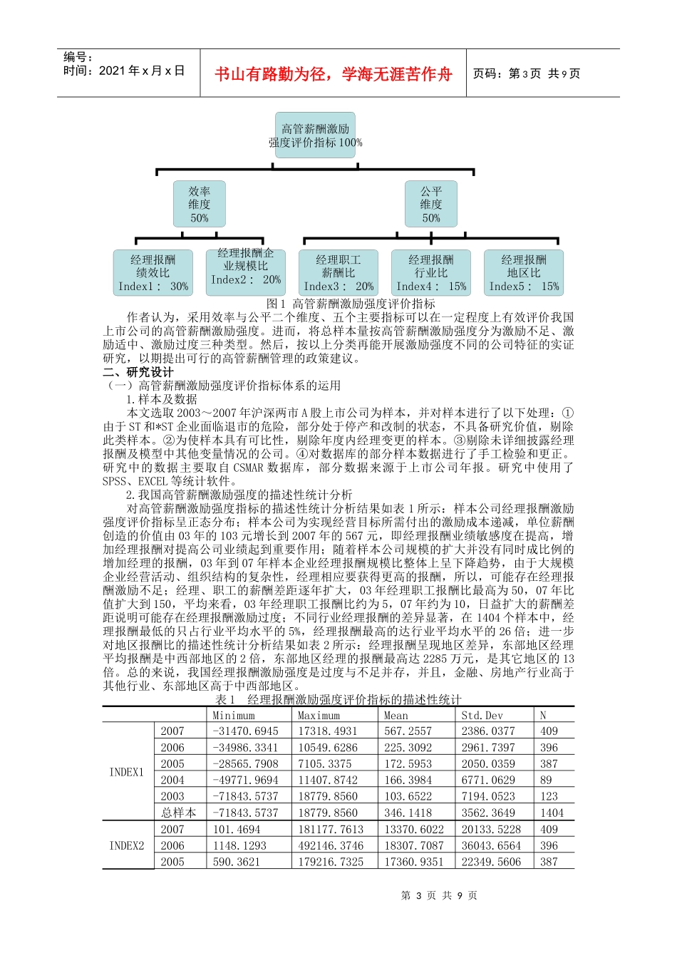 经理报酬激励强度的综合评价研究_第3页