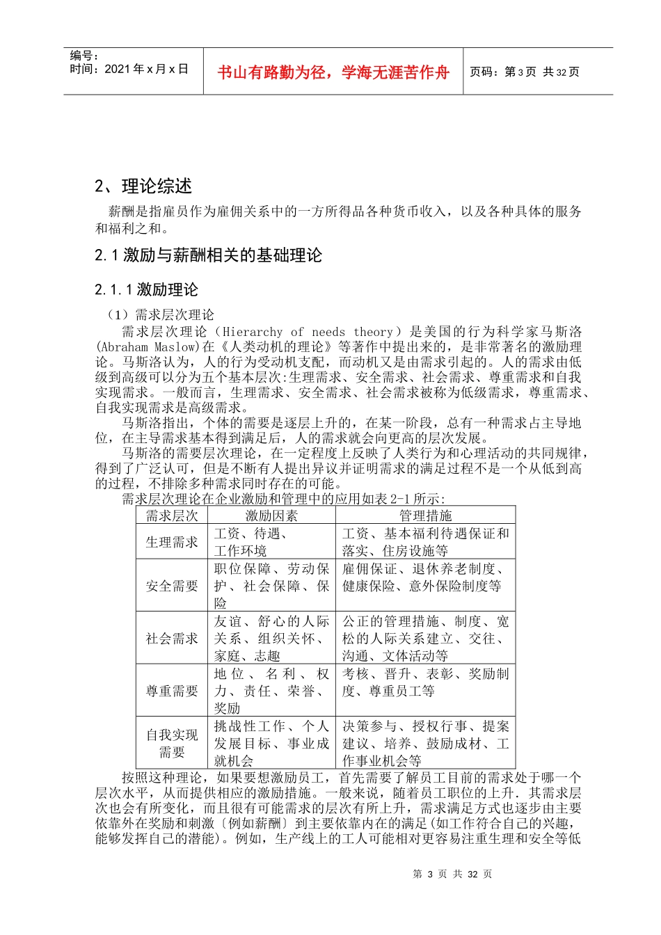 某银行岗位评价与薪酬体系设计_第3页