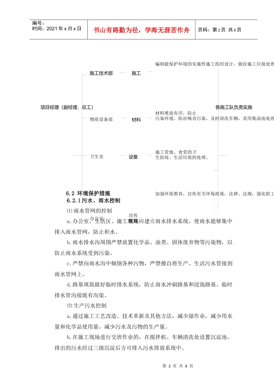 环境保护水土保持保证体系及措施-全而优_第2页