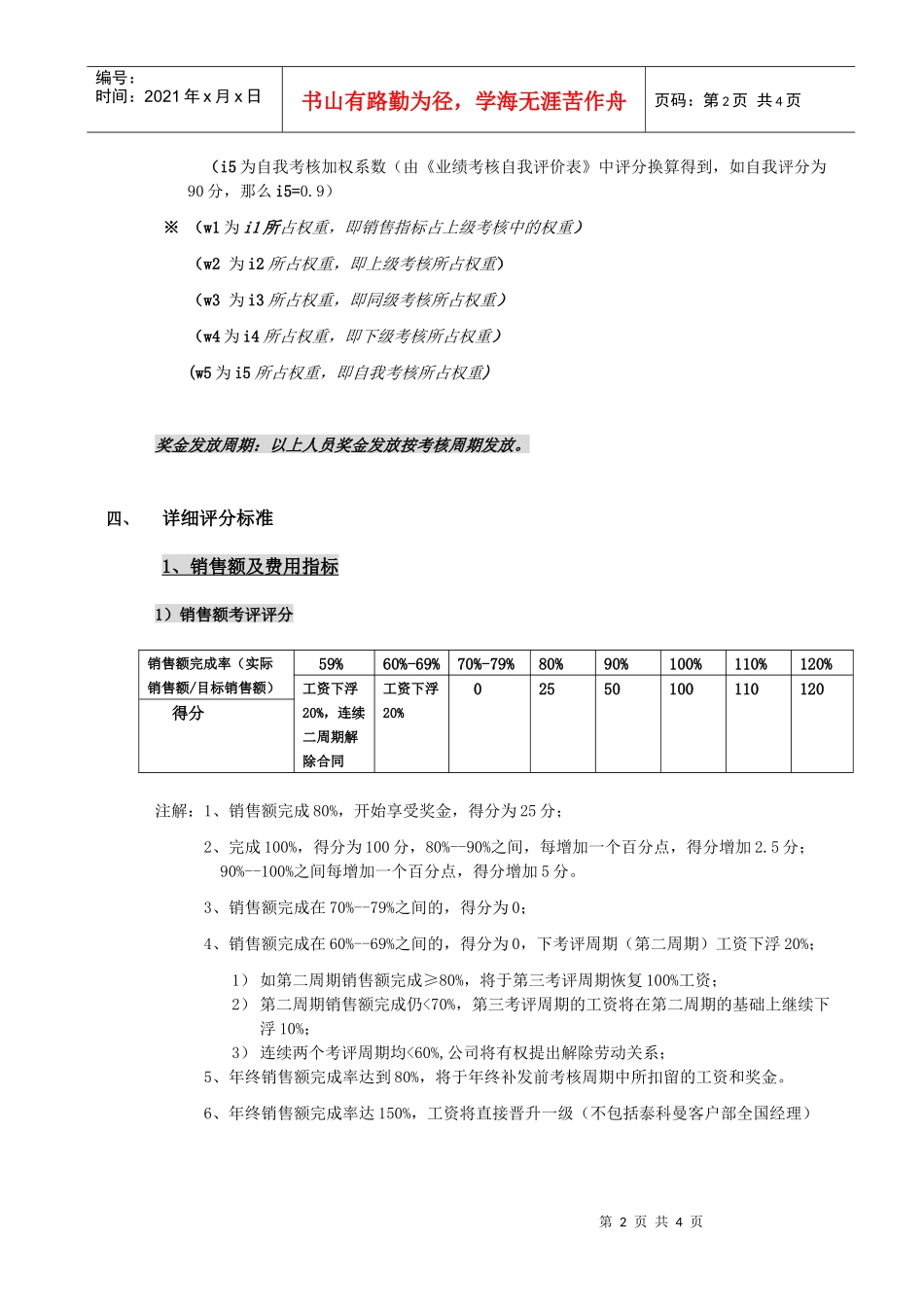 评价标准类泰科曼人员_第2页