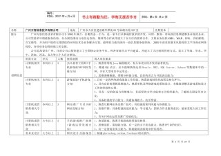 招聘会参展公司信息-名称