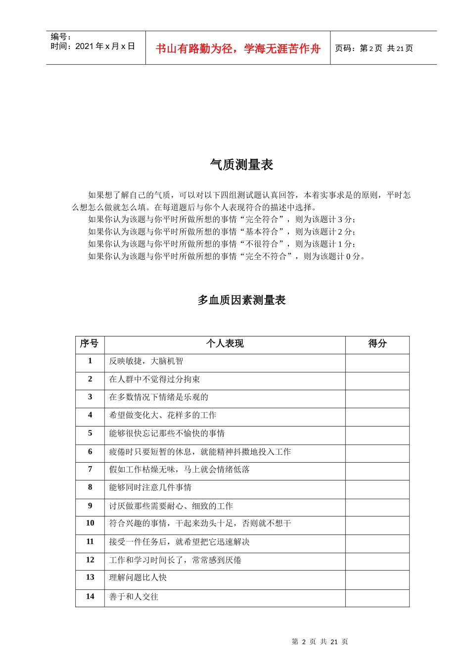 经理人素质测评培训_第2页