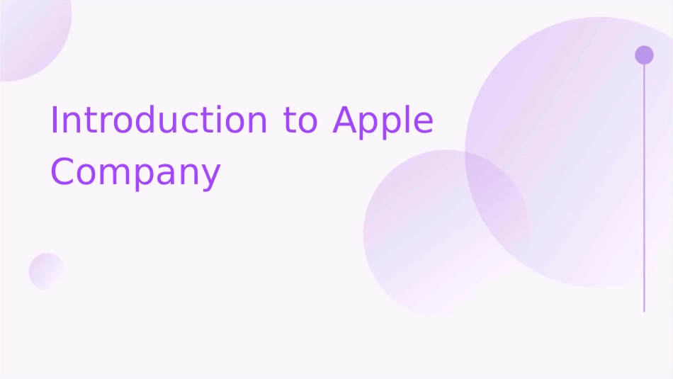 苹果公司介绍英文课件_第1页