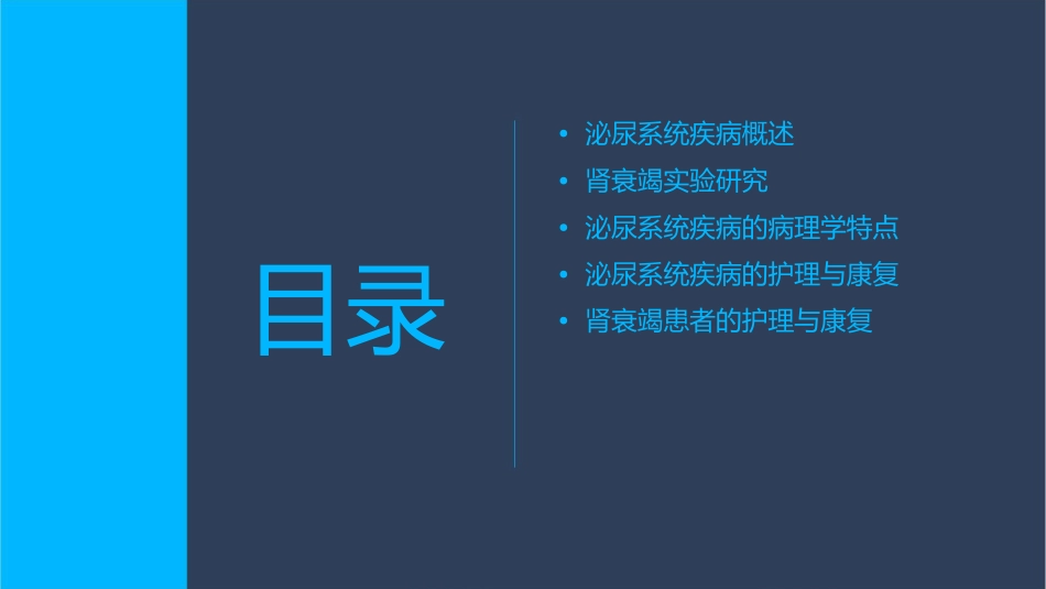 泌尿系统疾病与肾衰竭实验泌尿系统疾病实验病理学护理课件_第2页