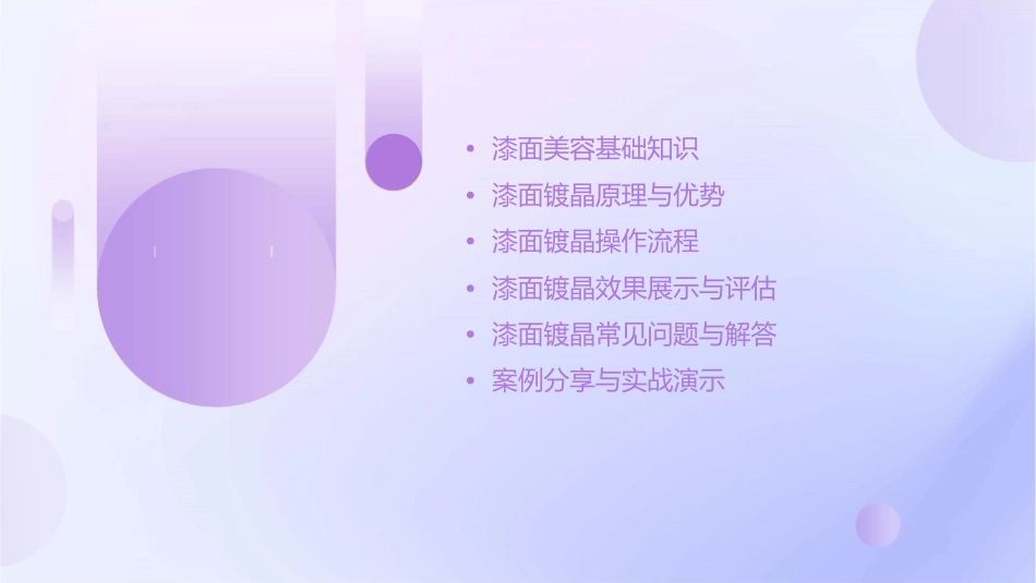 漆面美容漆面镀晶课件_第2页