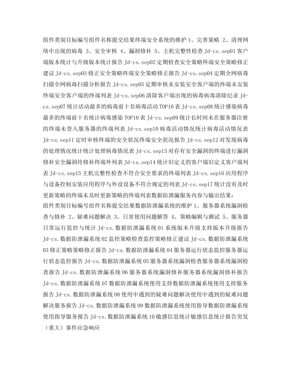 《安全管理制度》之安全服务项目管理制度守则 _第2页