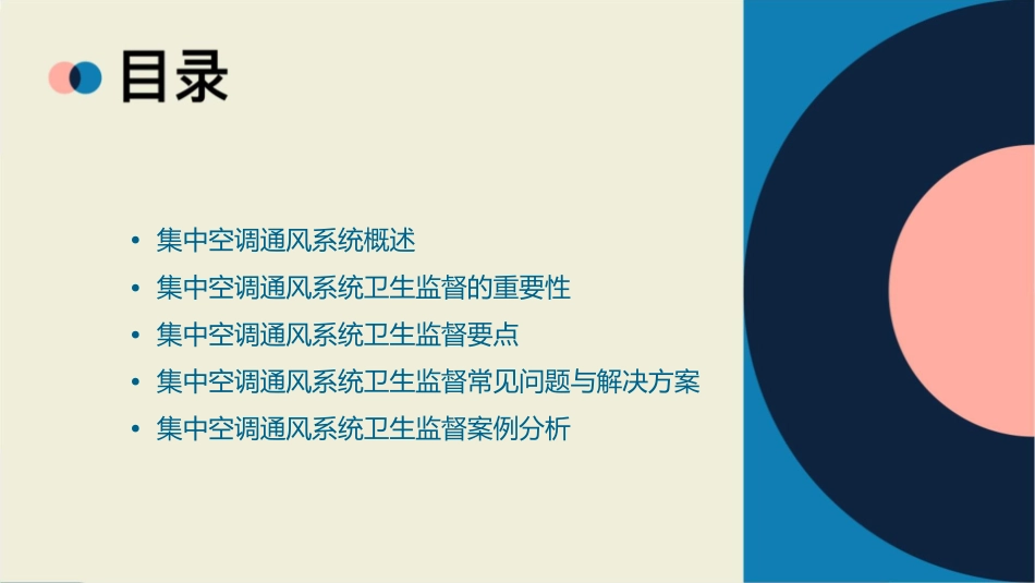 集中空调通风系统卫生监督要点课件_第2页