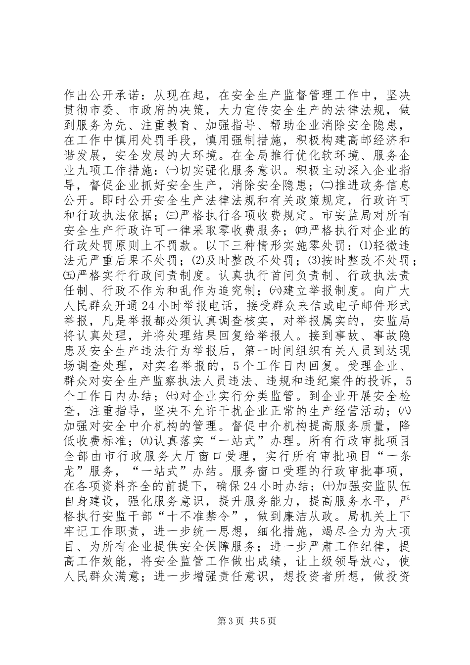 安监局综合行政年终工作总结_第3页