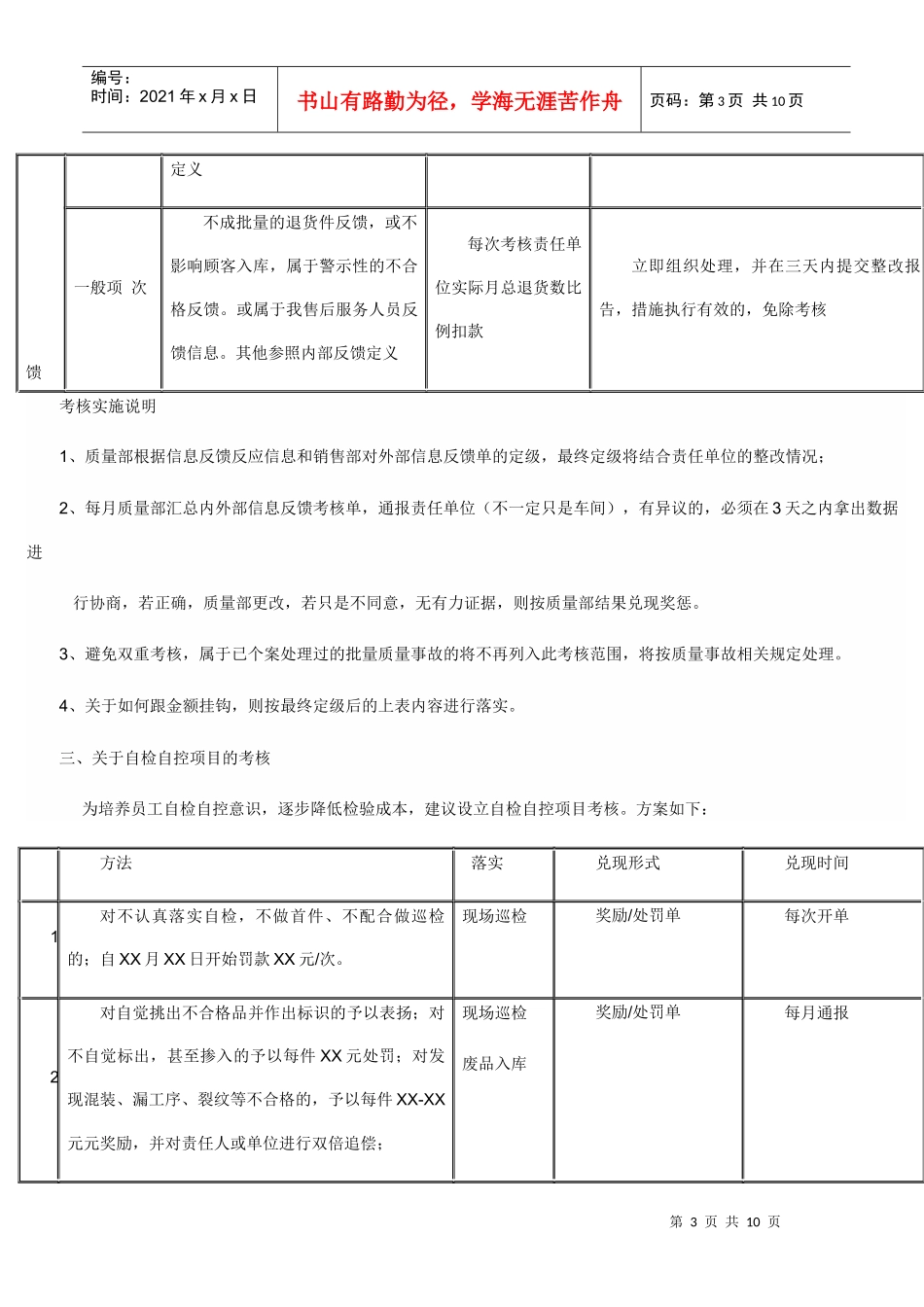 质量绩效考核方案初稿1_第3页