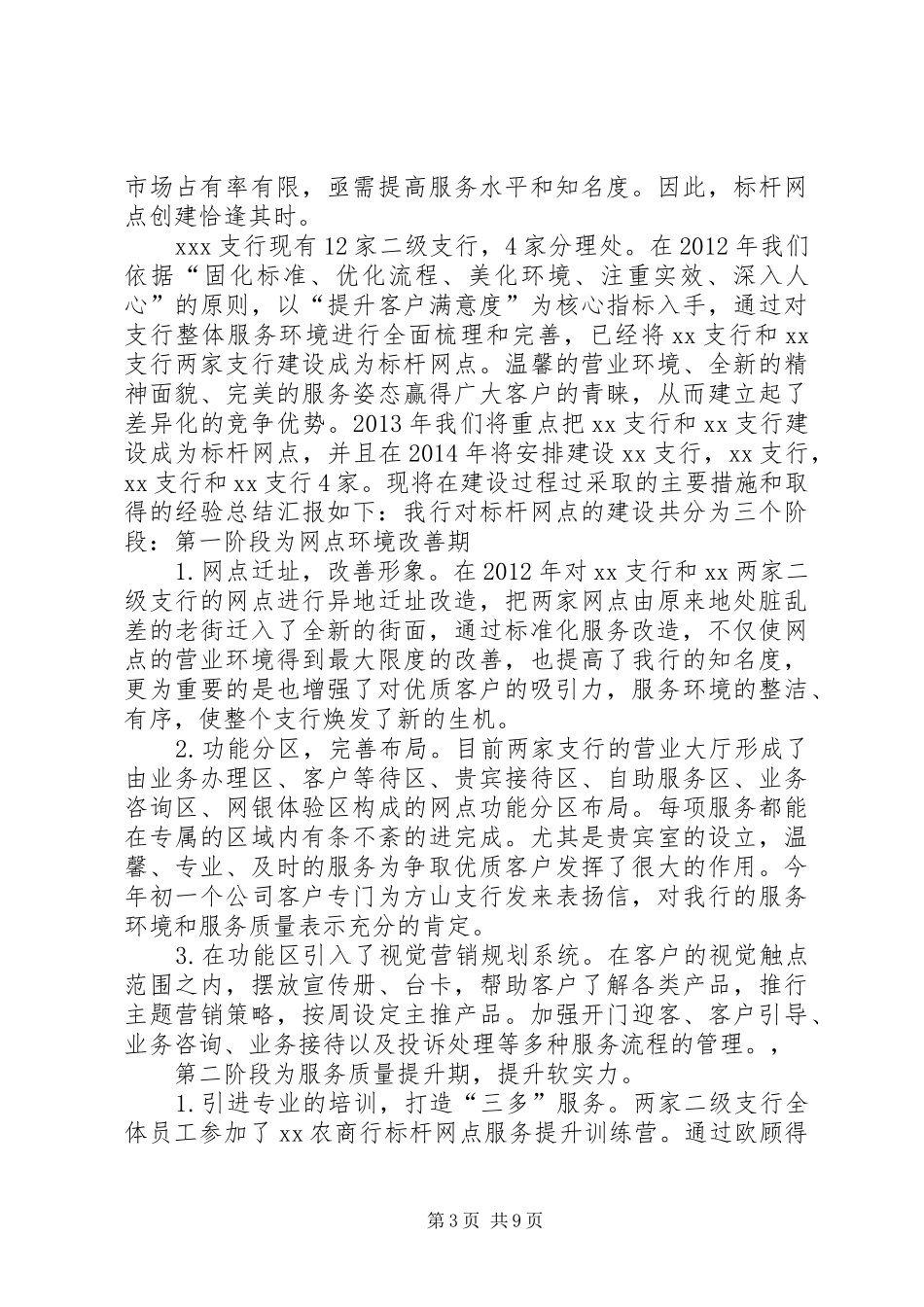 创标杆网点建设培训总结_第3页