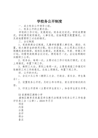 学校务公开规章制度 (3)