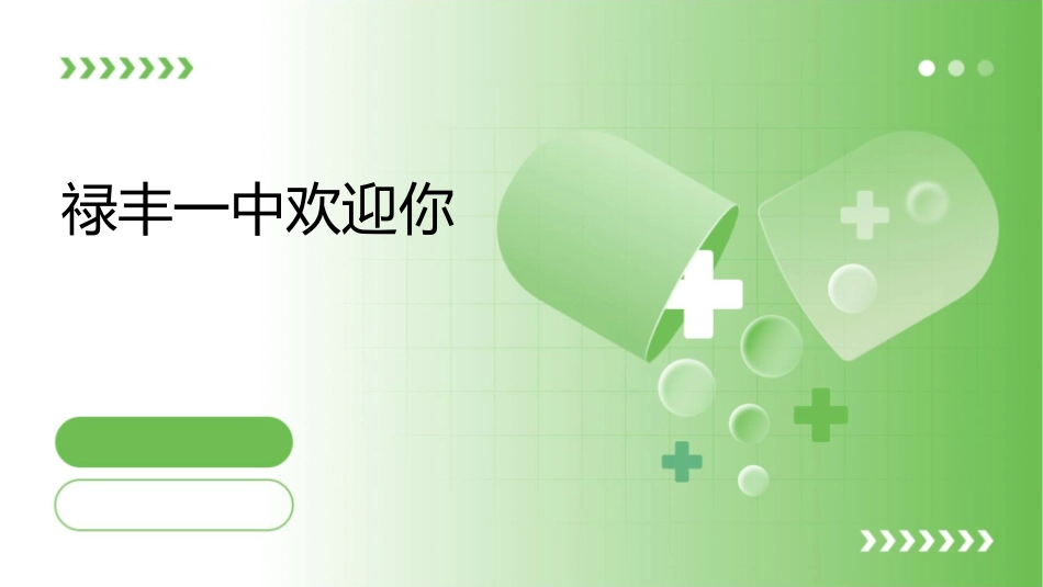 禄丰一中欢迎你课件_第1页