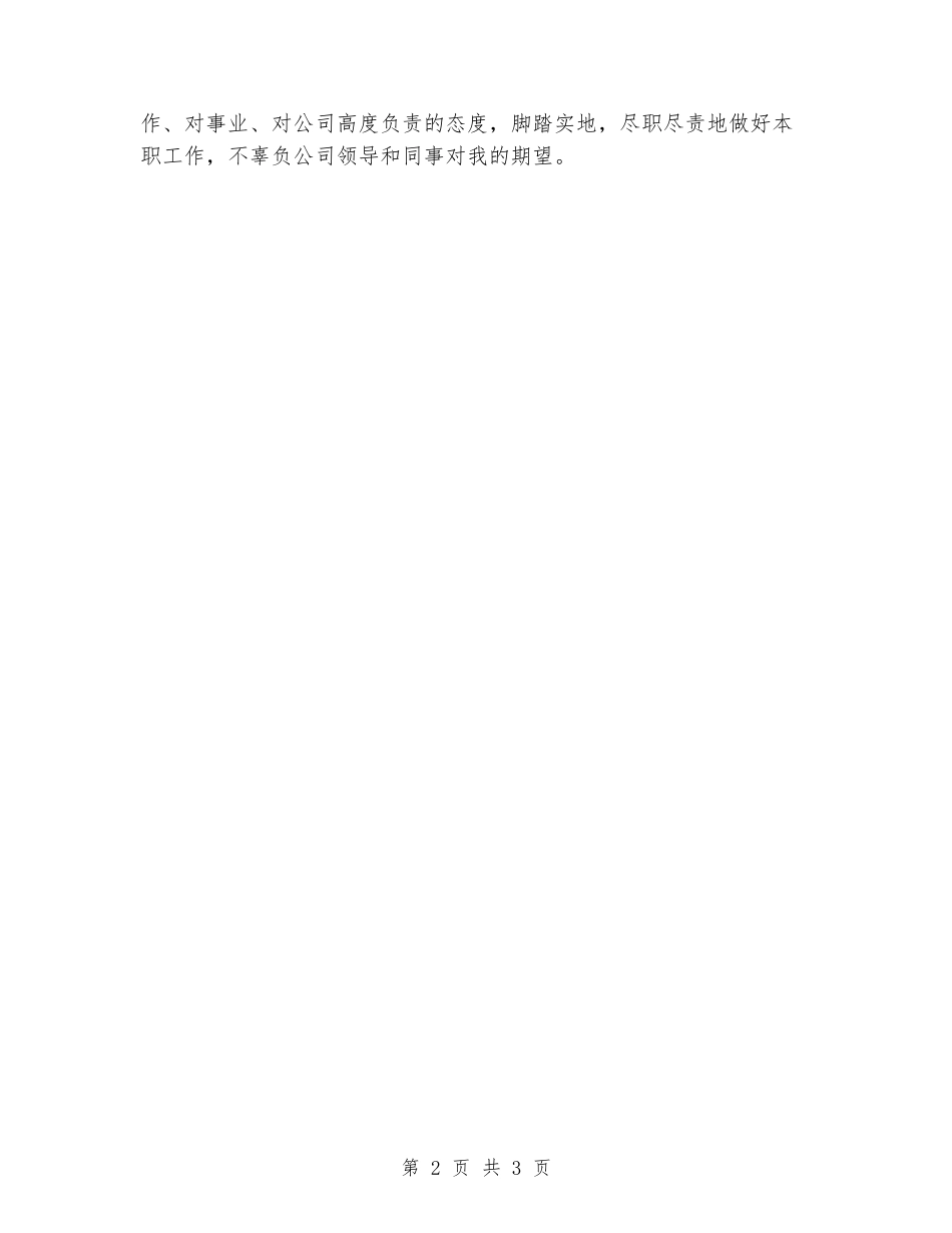 担保公司员工2024年度工作总结_第2页