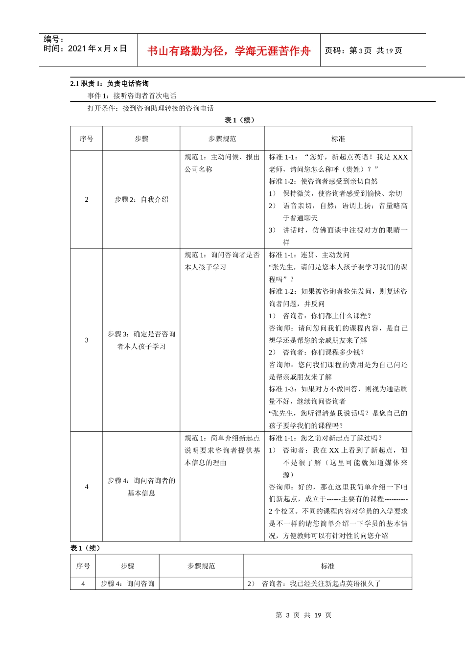 新起点英语培训标准介绍_第3页
