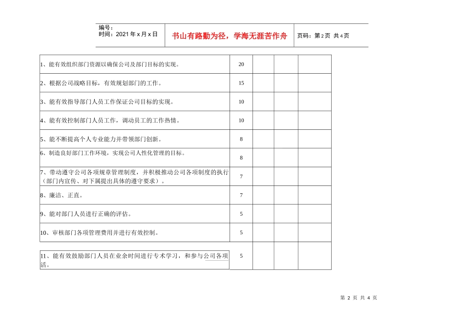 考核表（二）_第2页