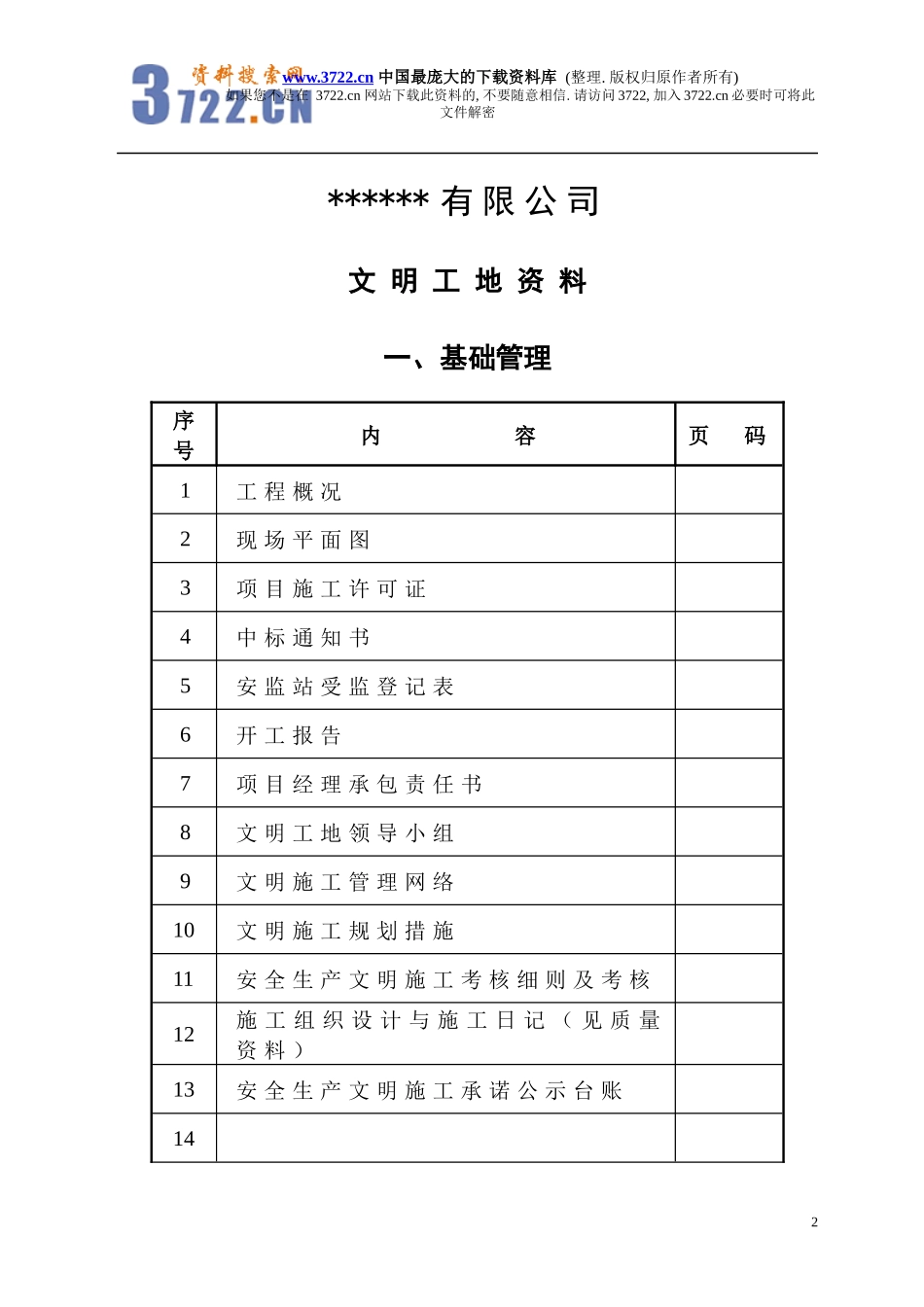 文明工地基础管理培训资料_第2页