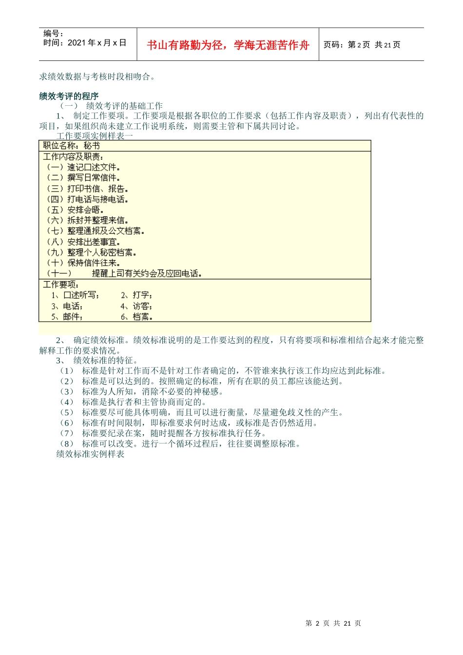 绩效考评概述和理论教材_第2页