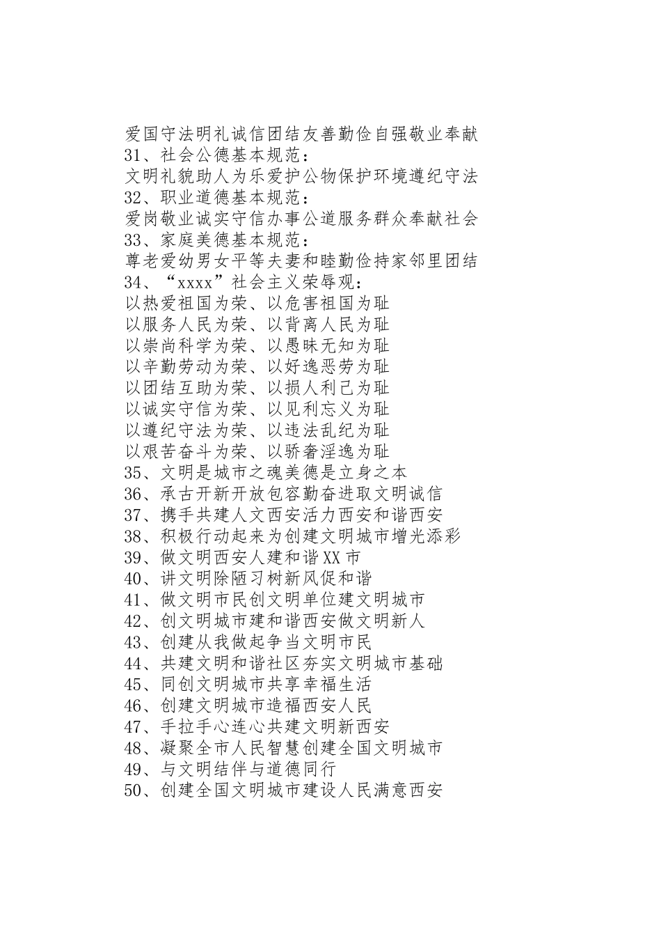 文明创城审核材料要求_第2页