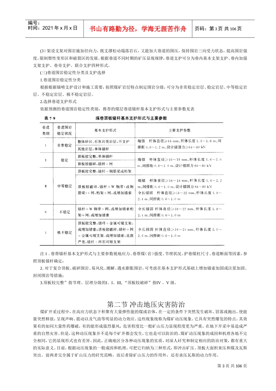 矿山压力与控制培训课件_第3页