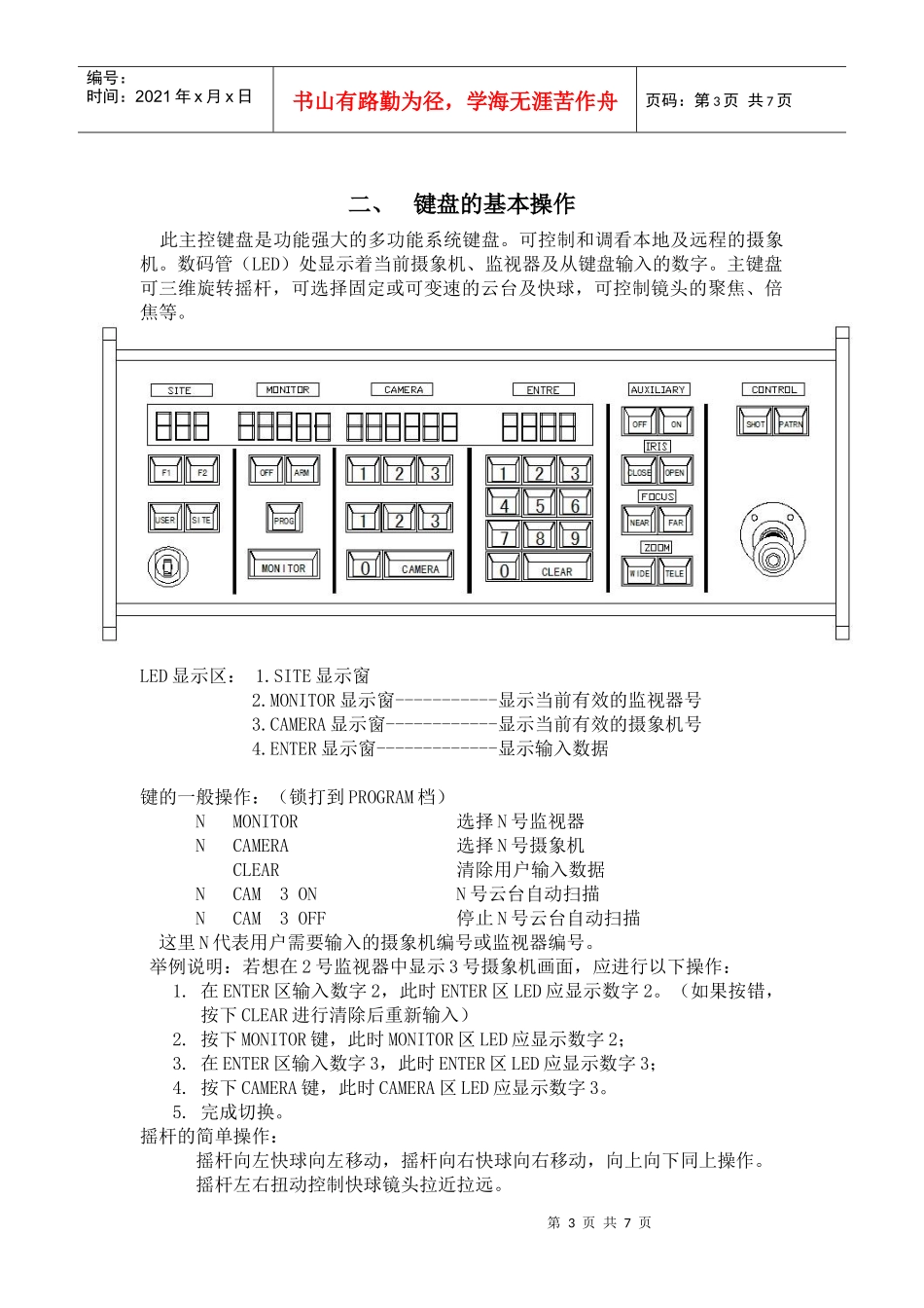 视频安防系统培训手册_第3页