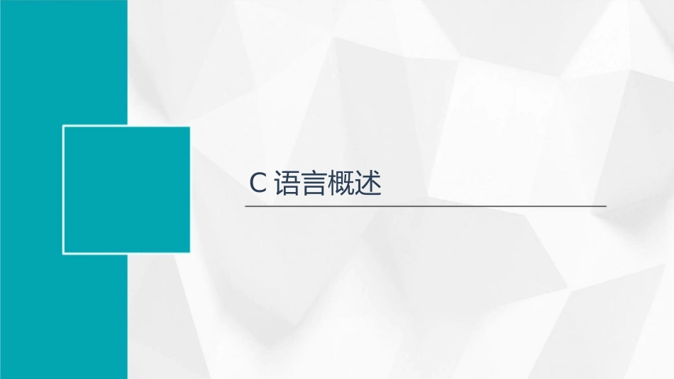 编程C语言学习通用课件谭浩强~1216F_第3页