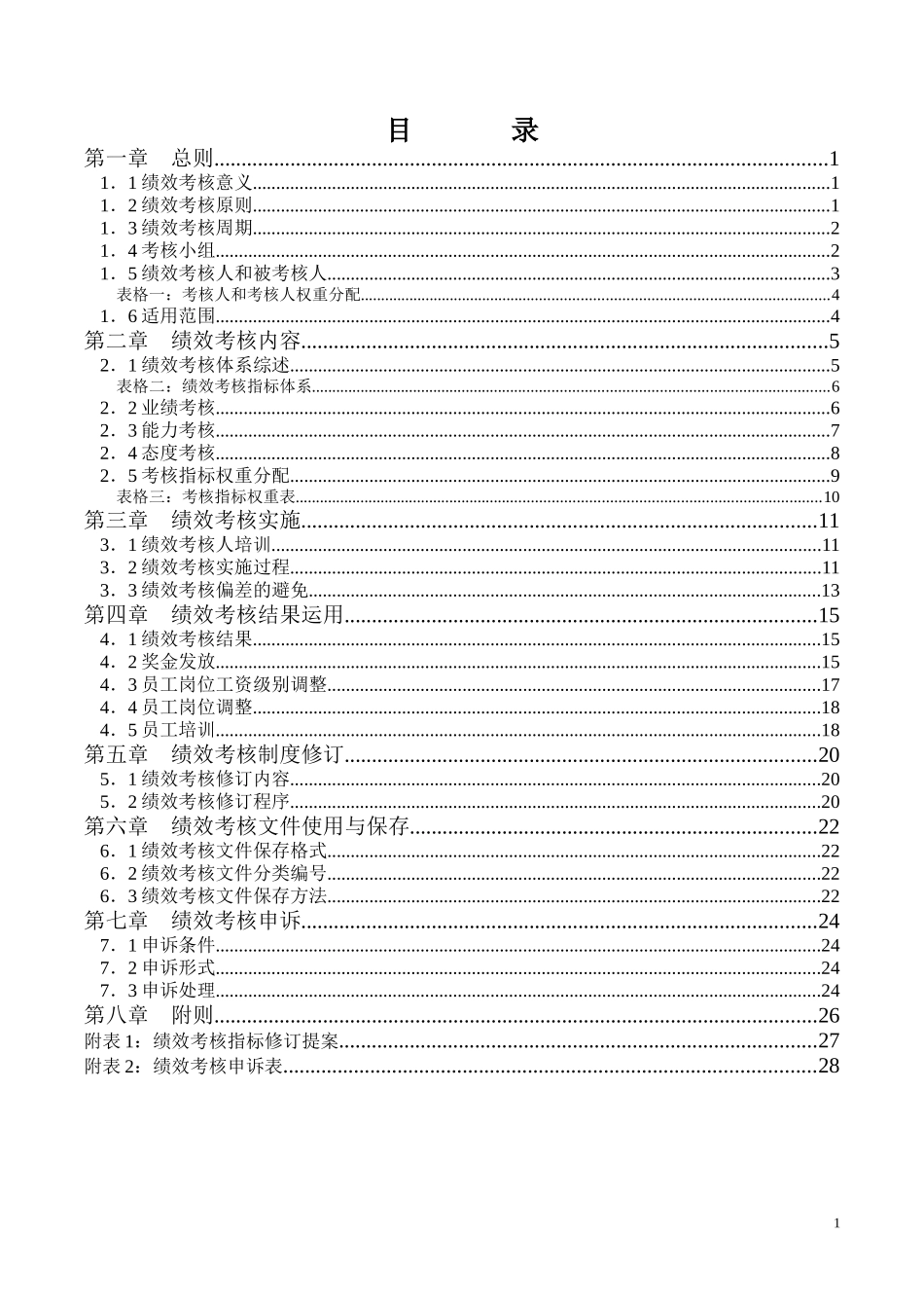 神木化工员工绩效考核手册_第2页
