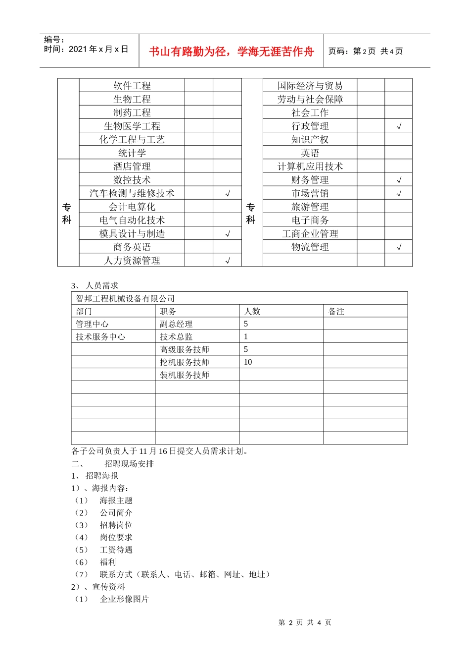 智邦集团校园招聘方案_第2页