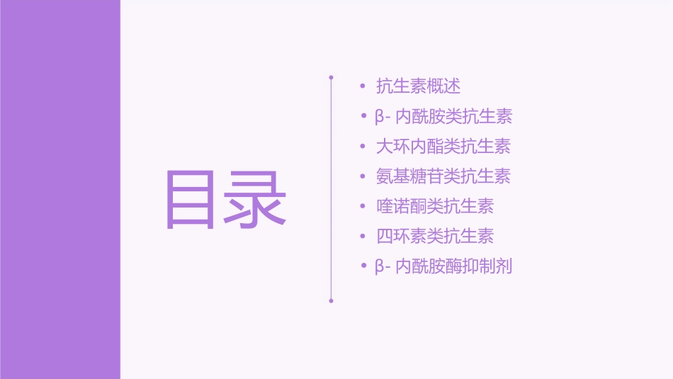 抗生素分类及特点课件_第2页