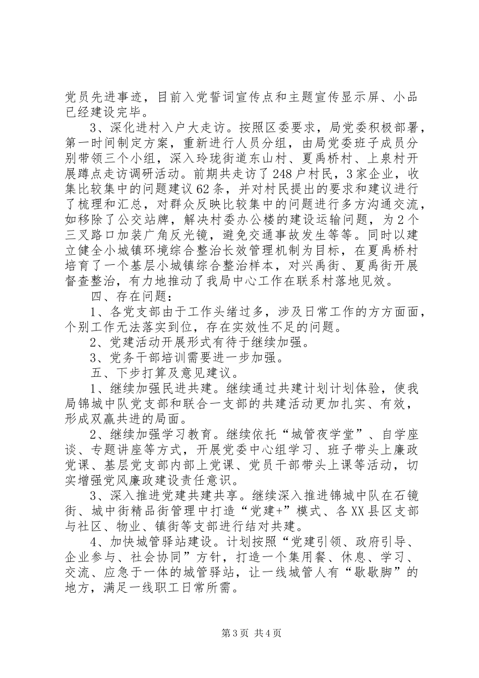 城管局XX年工作总结_第3页