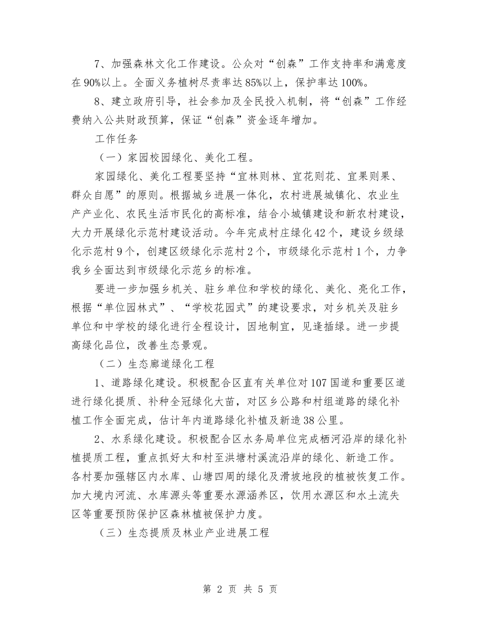 国家森林城市建设方案_第2页