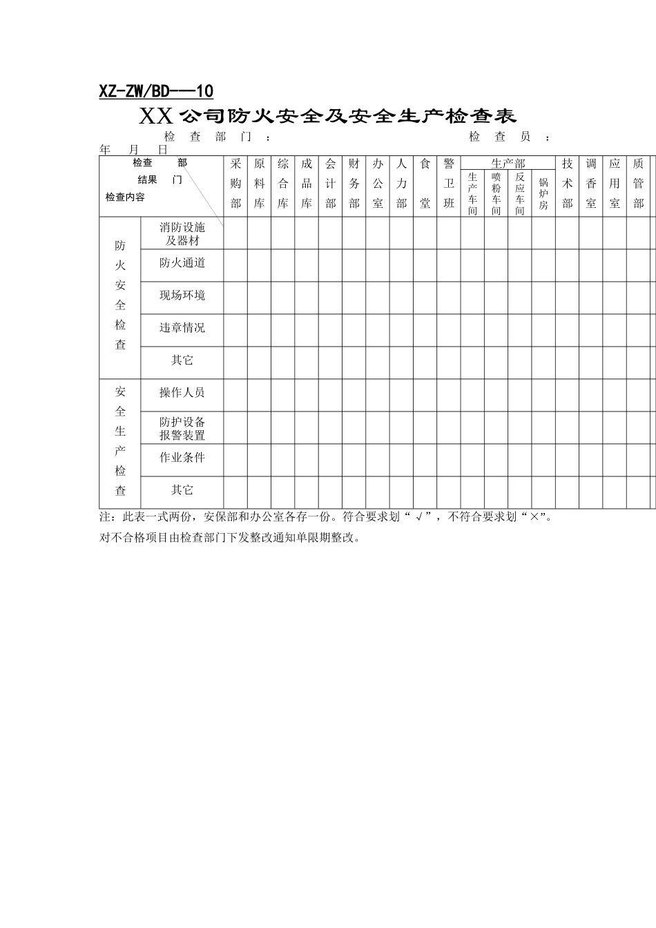 行政管理表格总务表格_第3页