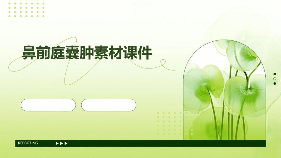 鼻前庭囊肿素材课件_第1页