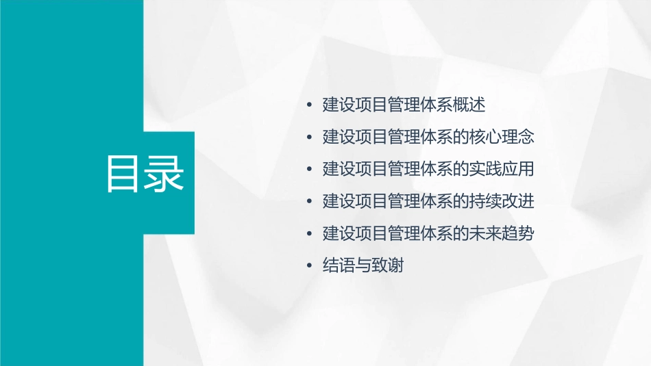 建设项目管理体系讲义课件_第2页