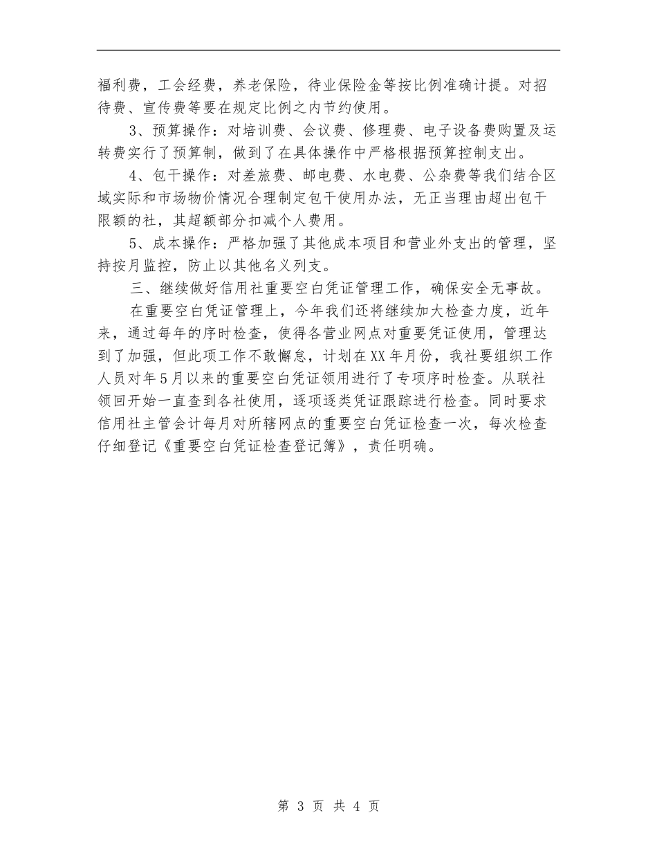 2024年农村信用社年度财务工作计划范文_第3页