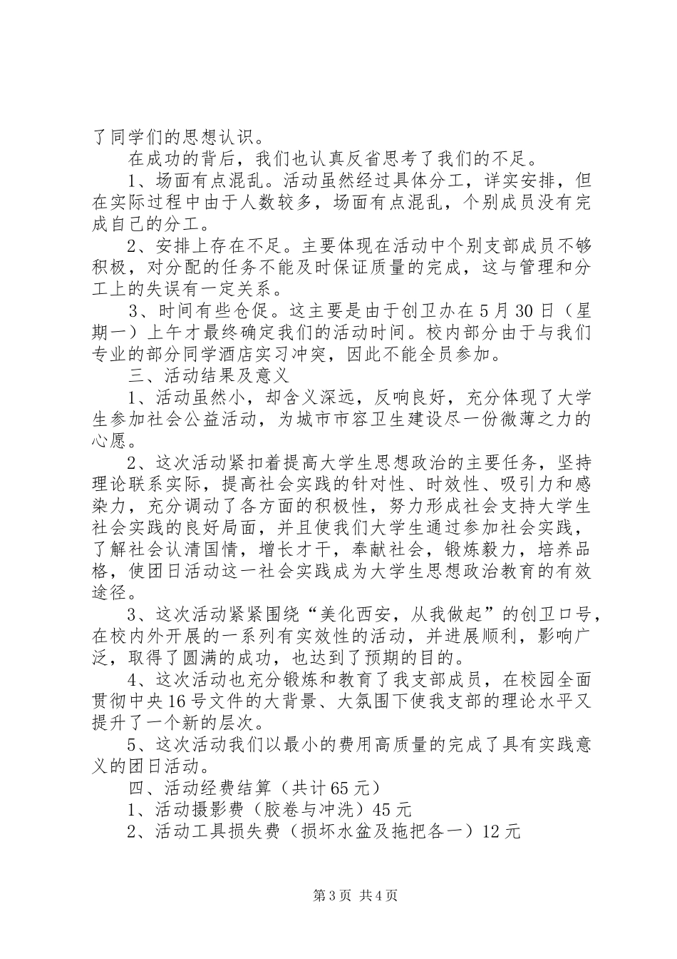城乡清洁活动总结模版_第3页