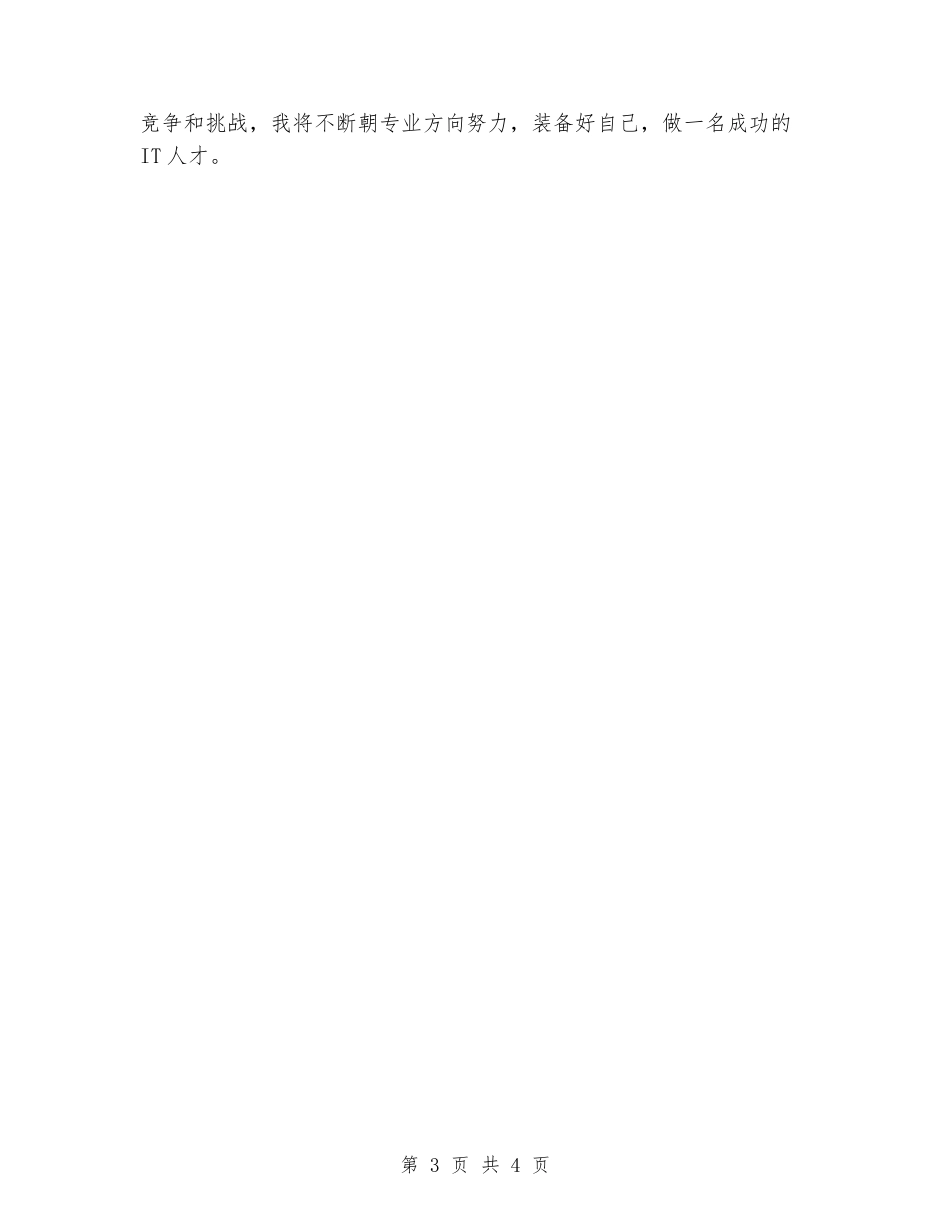 寒假电信实践汇报材料_第3页