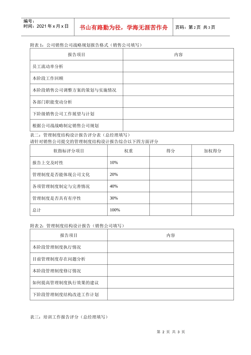 销售公司kpi组成表_第2页