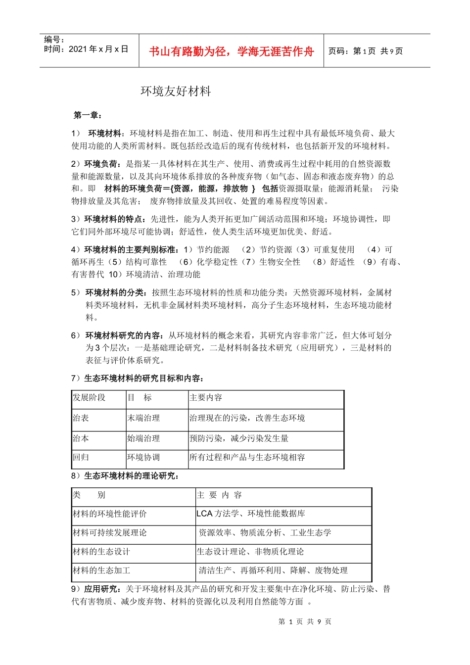 环境友好材料_第1页